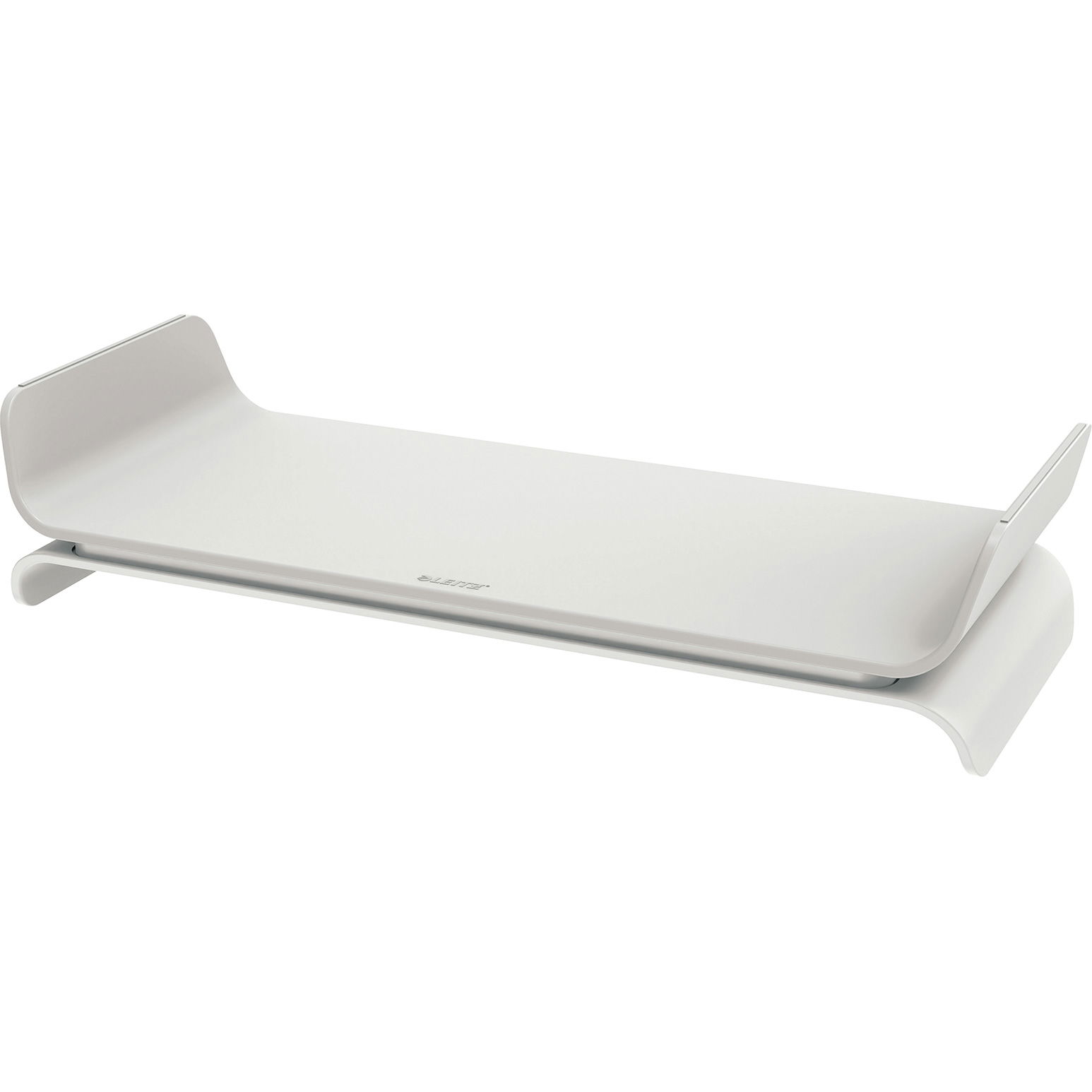 Leitz Ergo monitorstander 438x209x112mm lysegrå