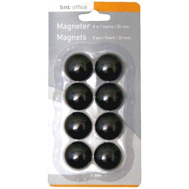 BNT magneter sort Diameter:20 mm