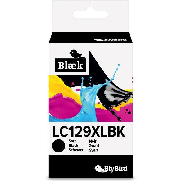 Blybird LC129XL blækpatron black