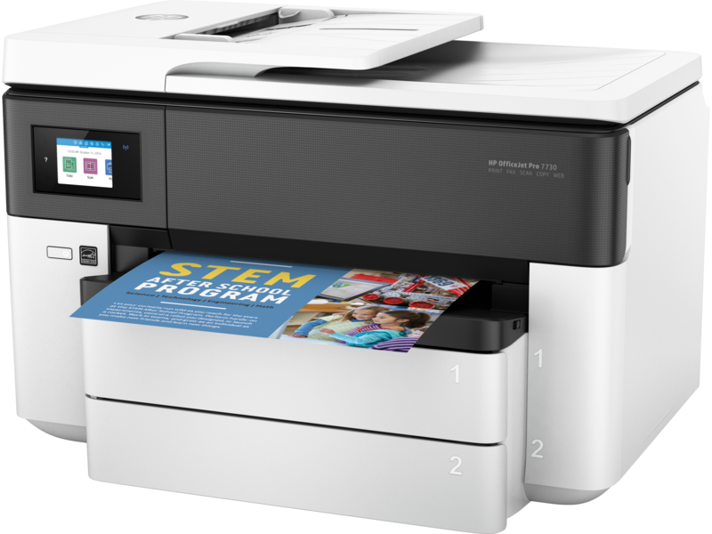 HP OfficeJet Pro 7730 Wide Format All-in-One-printer (Y0S19A) A3