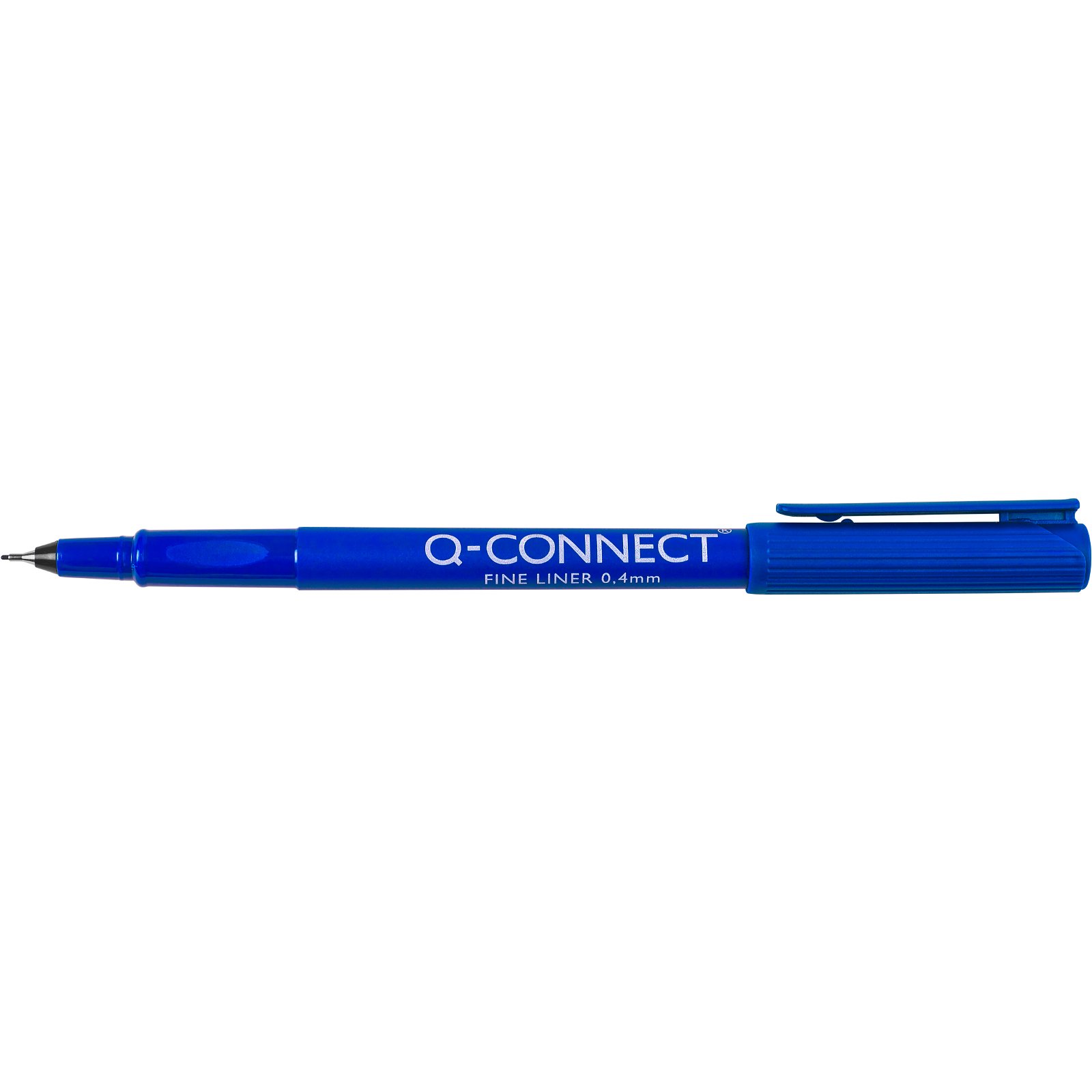 Q-connect fineliner 0,4mm blå