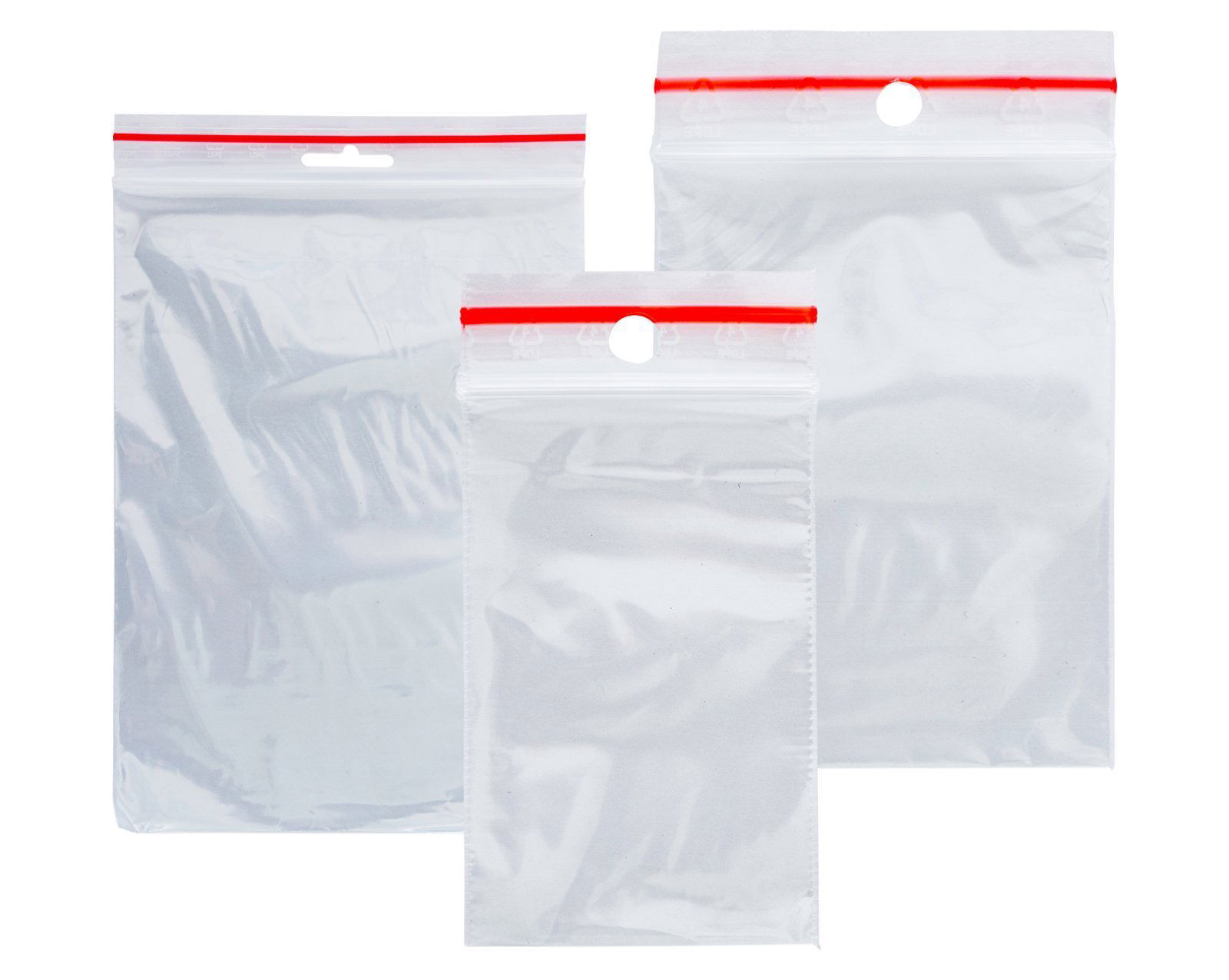 Q-connect lynlåsposer LDPE klar B40 mm x L60 mm 50 my 1.000 stk
