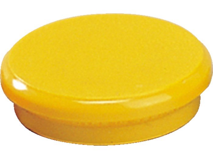 Dahle magneter gul Diameter:24 mm