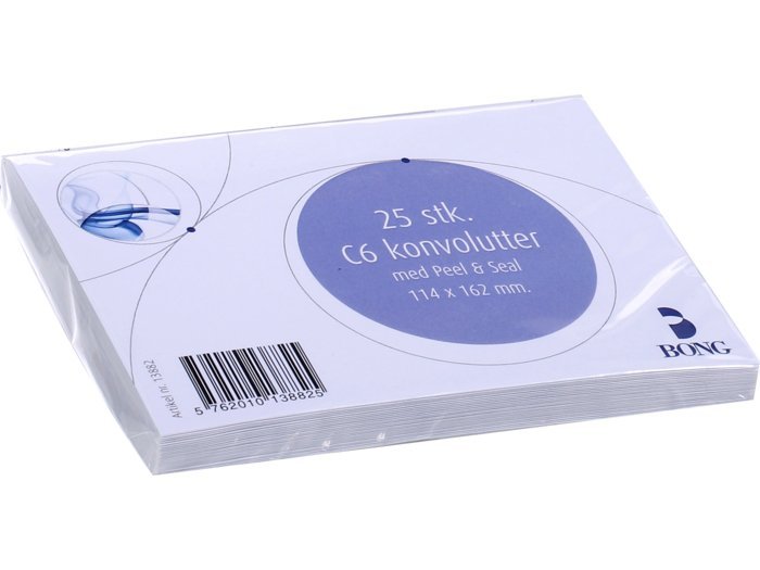 Kuvert C6 Mailman 70g PS 13883 50stk