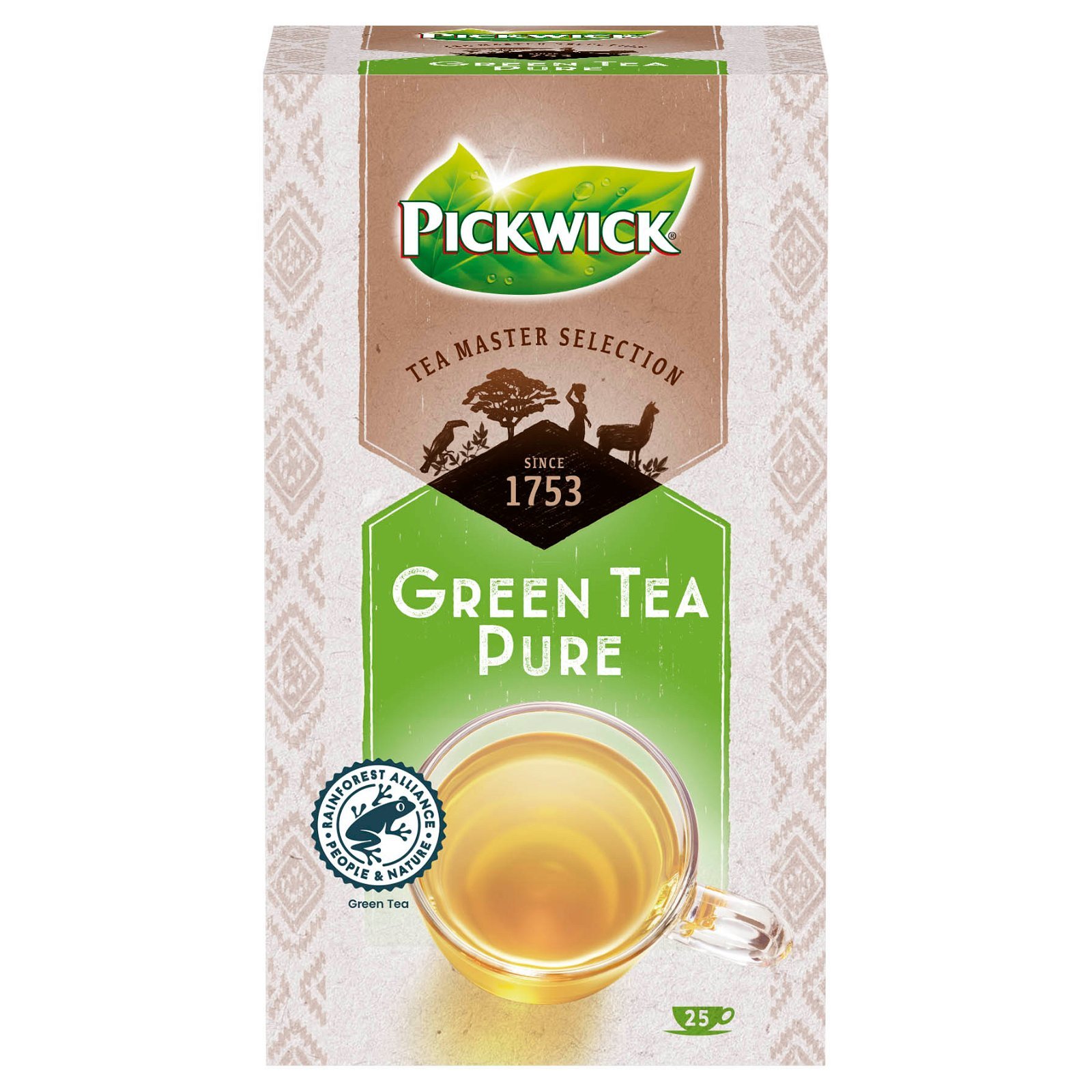 Pickwick Tea Master Selection te 25 stk Green Tea Pure
