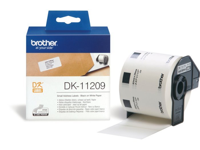 Brother adresselabel etiketter