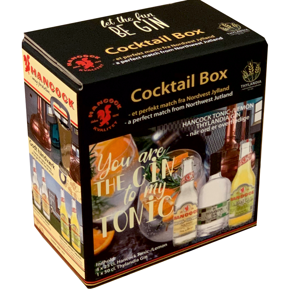 Thylandia Cocktail Box med Gin 50 cl