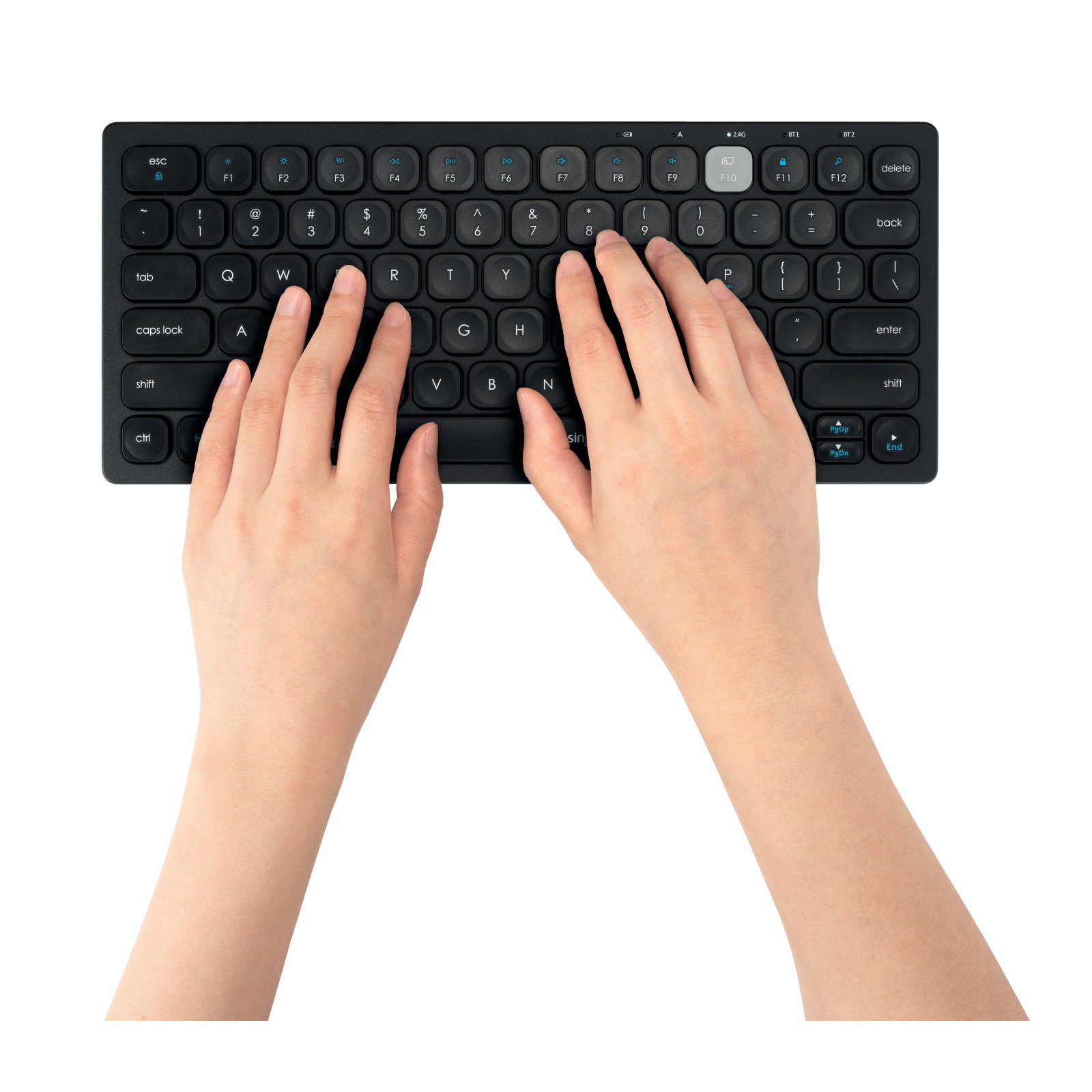 Kensington Dual trådløst Compact tastatur nordisk layout