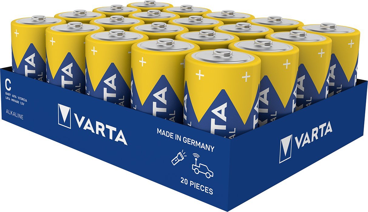 VARTA Industrial batteri C/LR14 1.5 v 20 stk