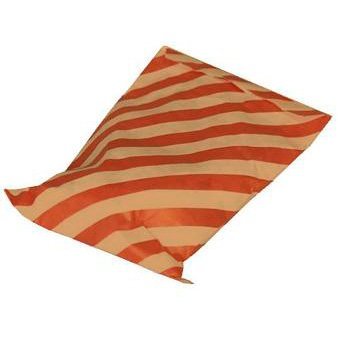 Konfektposer 117-2 9x14cm brun/rød 1000stk