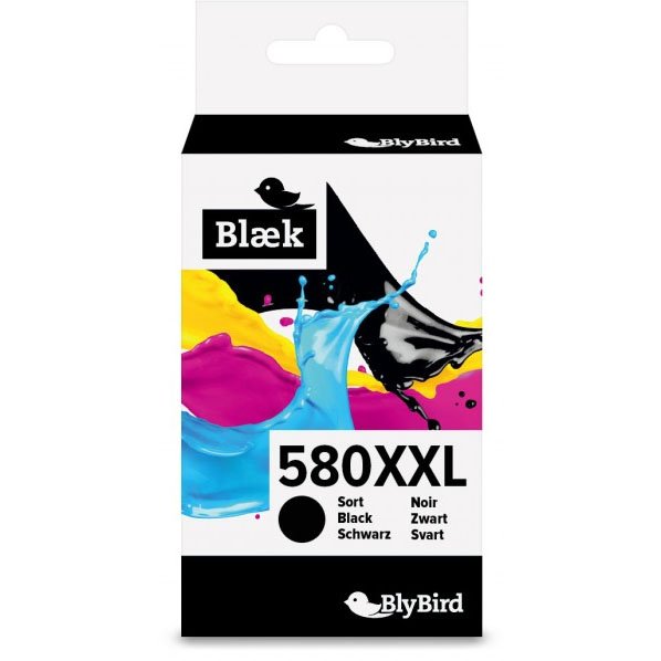 Blybird PGI-580XXL blækpatron black