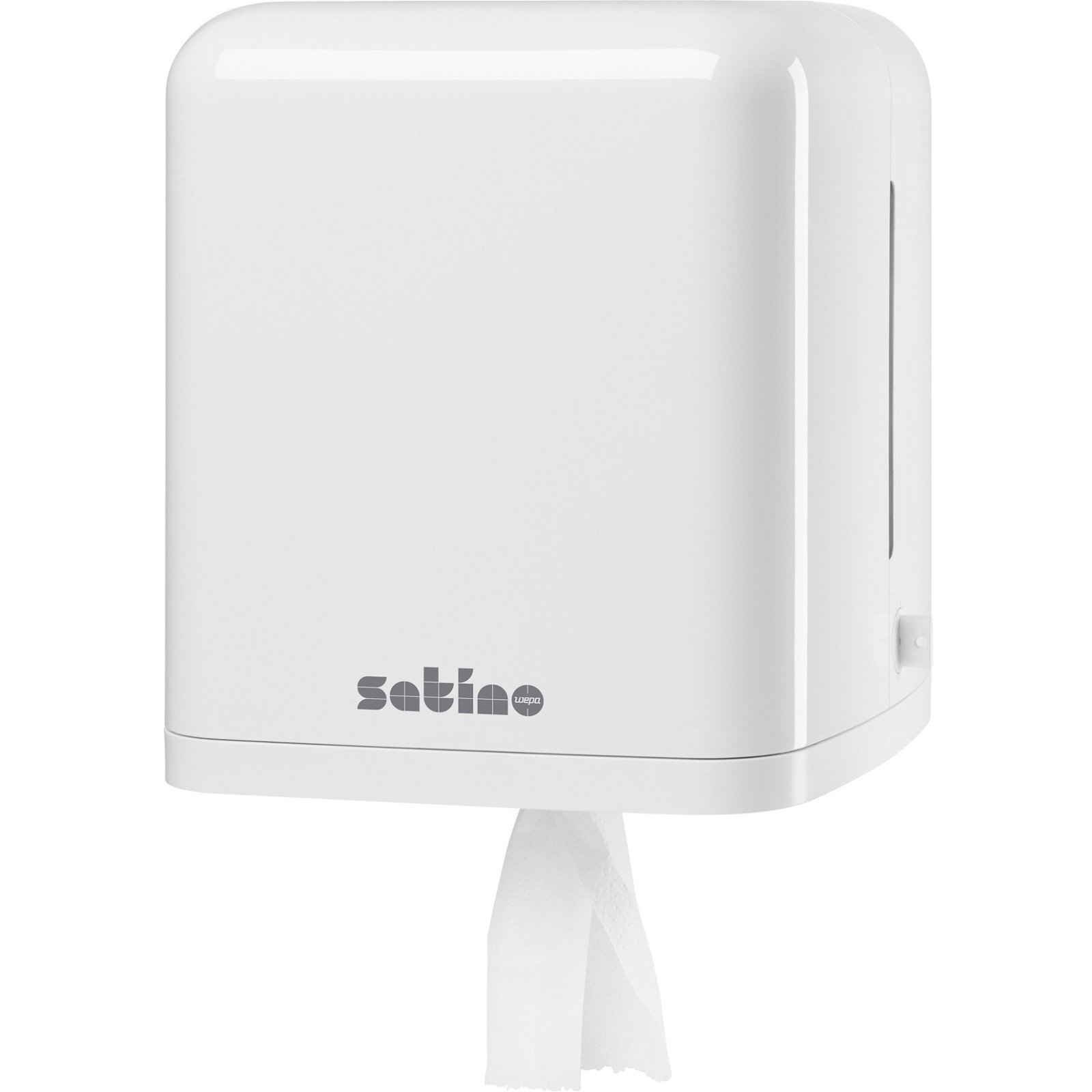 Satino Center Feed dispenser t/håndaftørring hvid