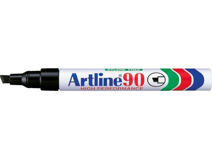 Artline EK90 Permanent marker , Skrå spids 2050