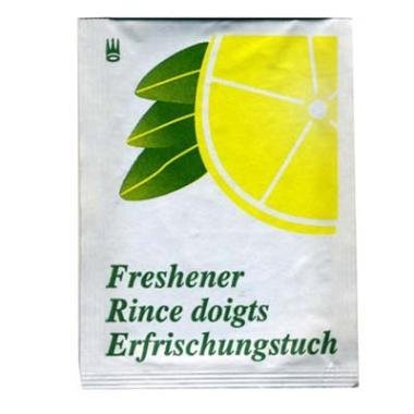Vådserviet enkelt pakket m/citrus - 1000 stk. pr. krt.