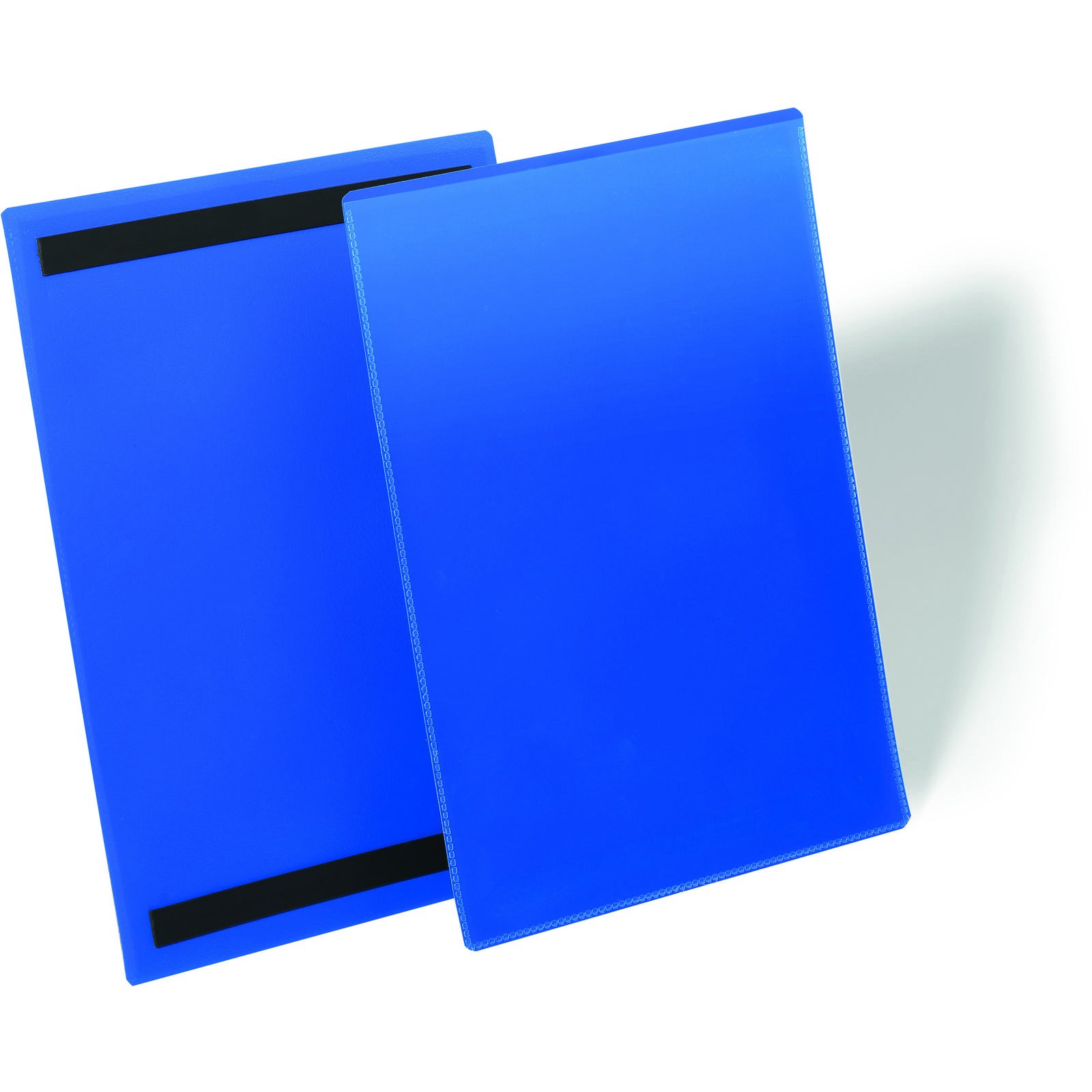 Durable magnetlomme højformat i A4 med blå baggrund