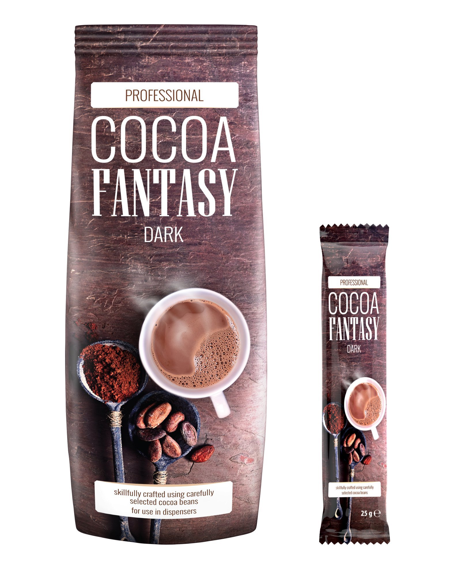 JDE Fantasy Dark sticks kakaopulver 100 stk