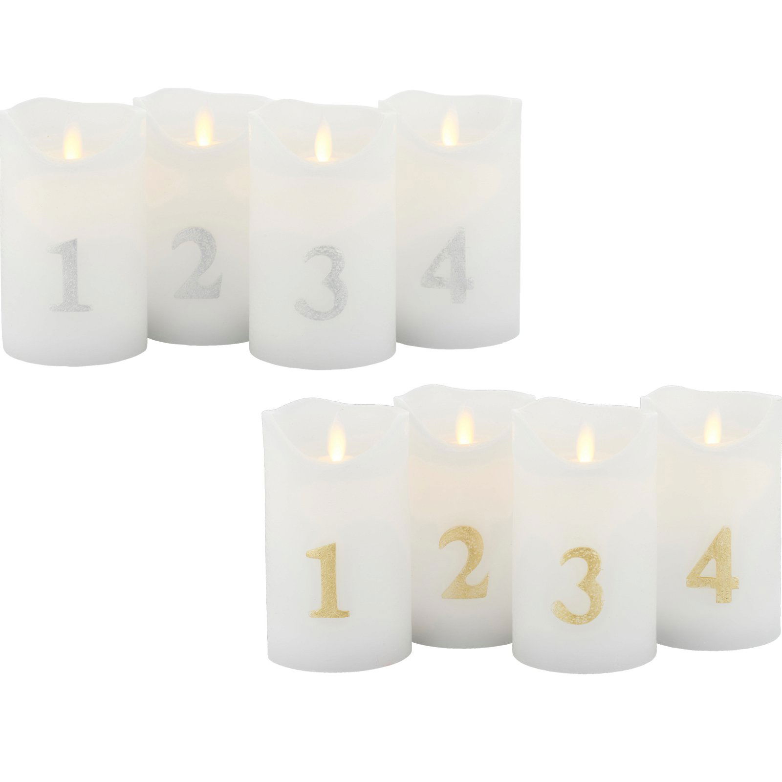 Sara adventskalender lys