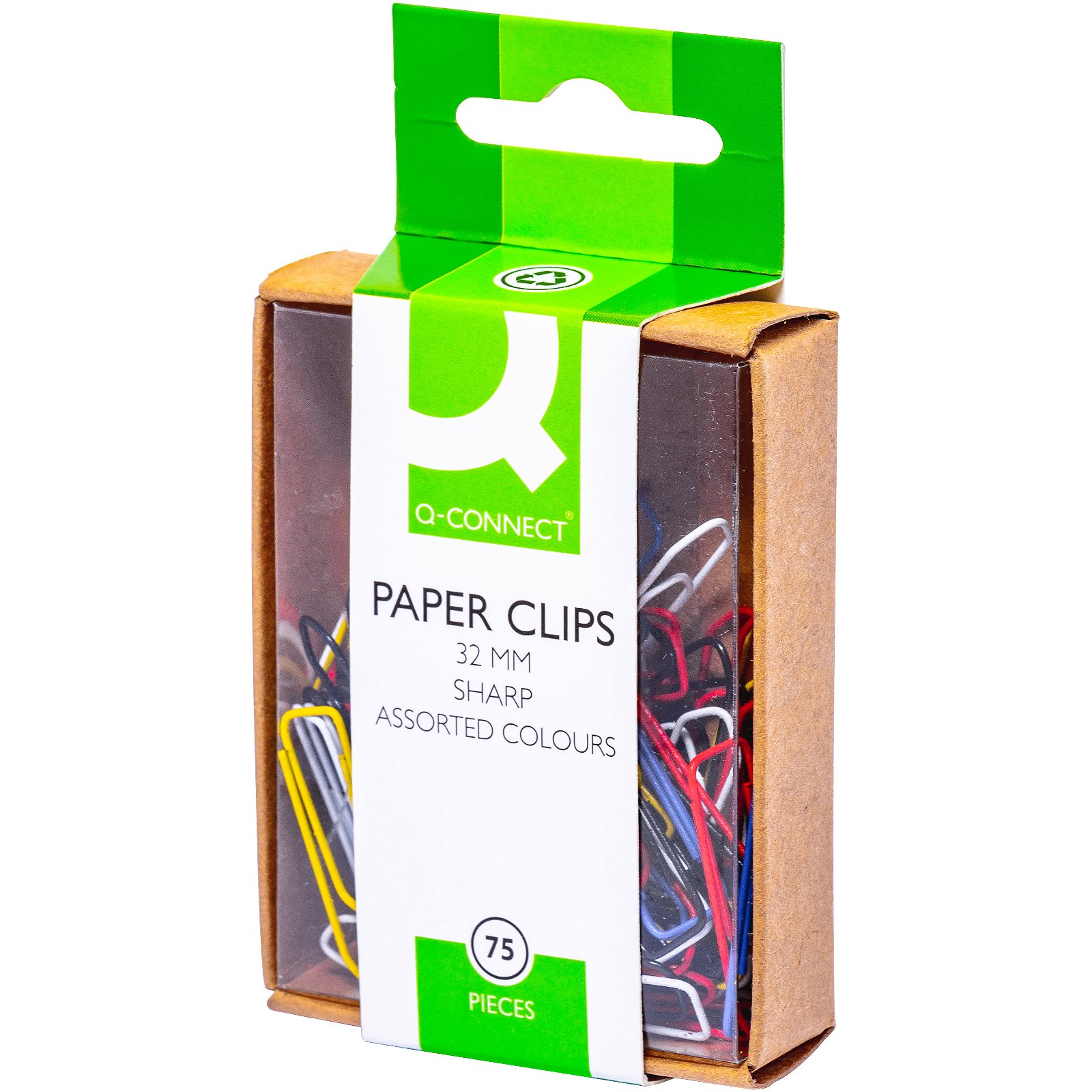 Q-connect 32mm clips 75stk