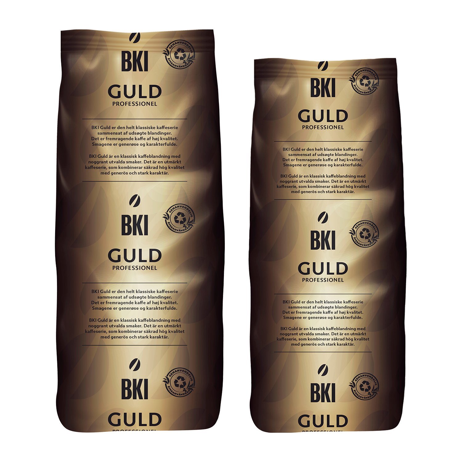 BKI Guld Santos kaffe 400 g Formalet