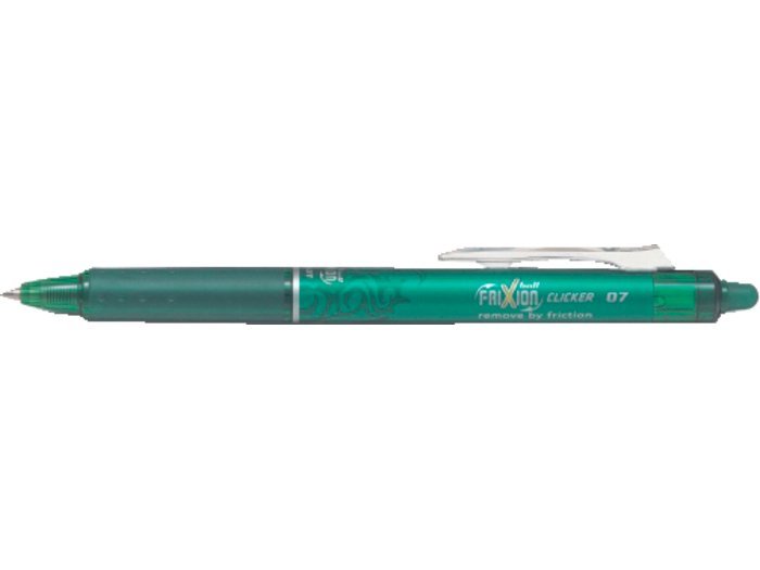 Pilot FriXion Clicker ballpen gron Medium