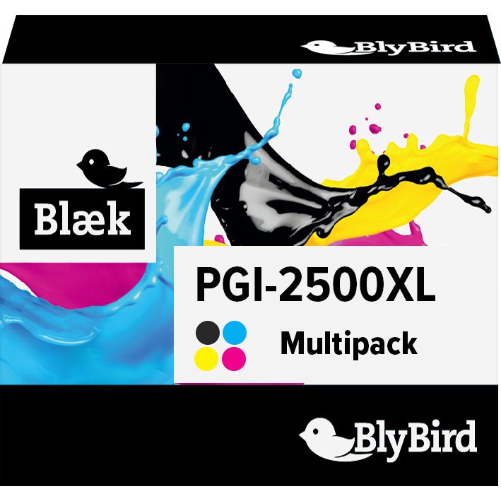 Blybird PGI-2500XL blækpatroner flerfarvet