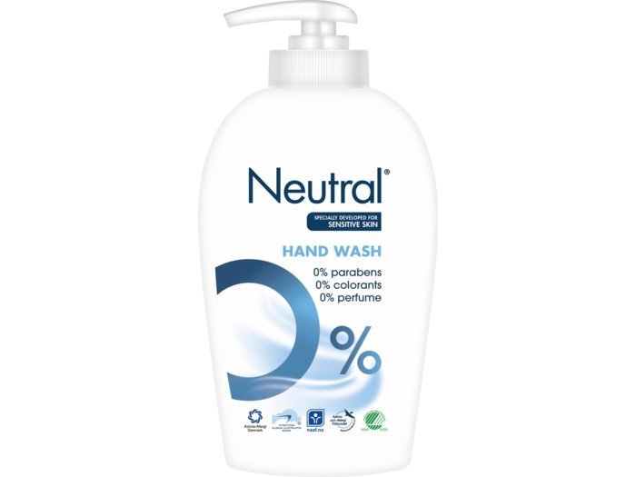 Neutral håndsæbe med pumpe 250 ml