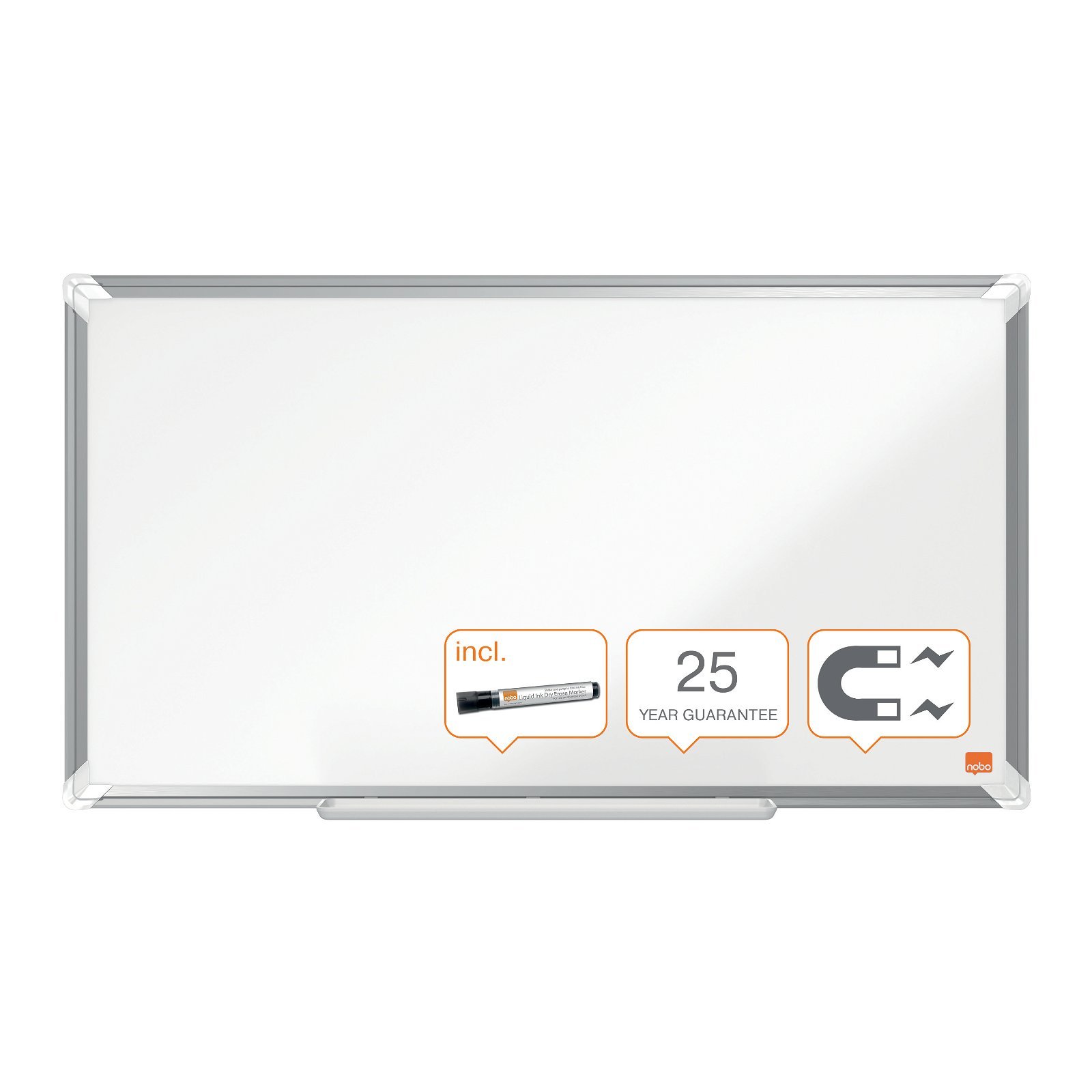 Nobo Premium Plus widescreen whiteboardtavle 40 cm x 71 cm,