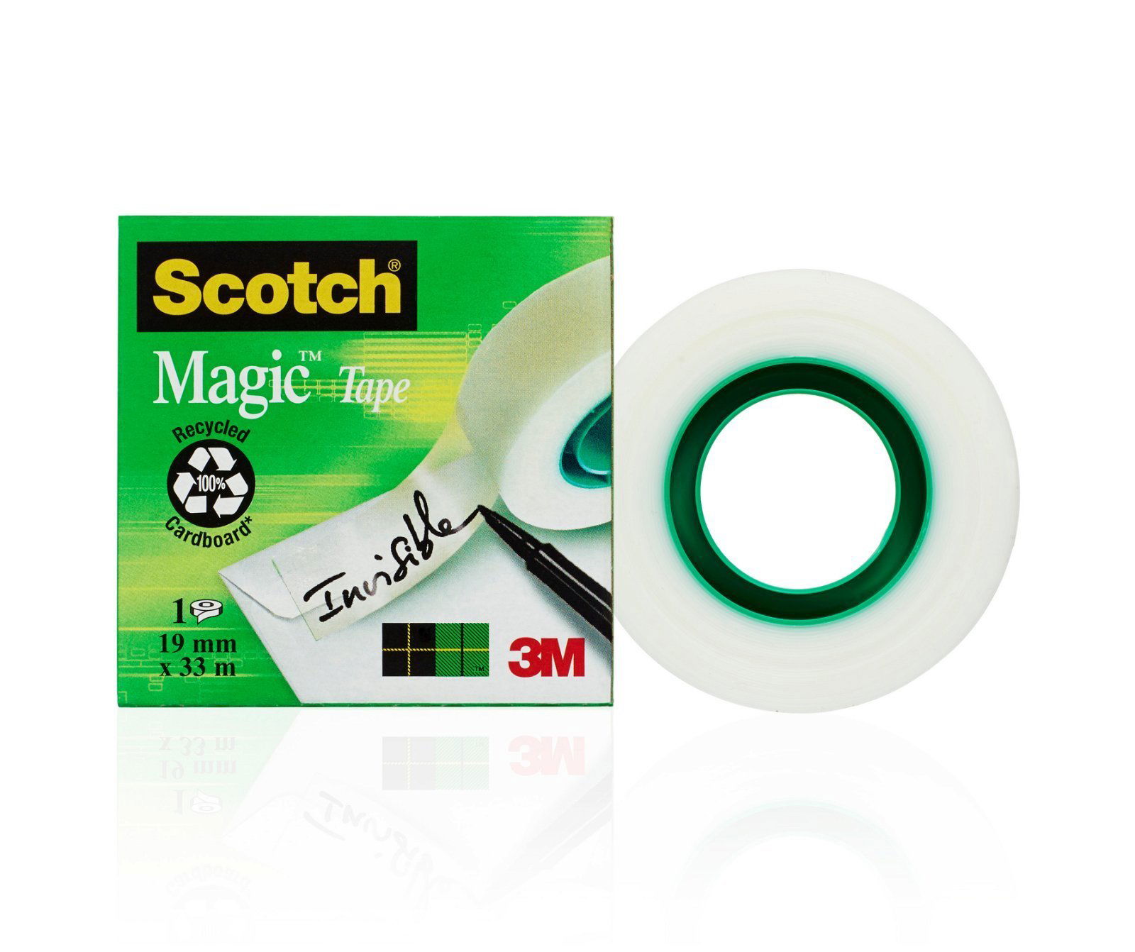 Scotch 810 Magic tape maelkehvid 33 m